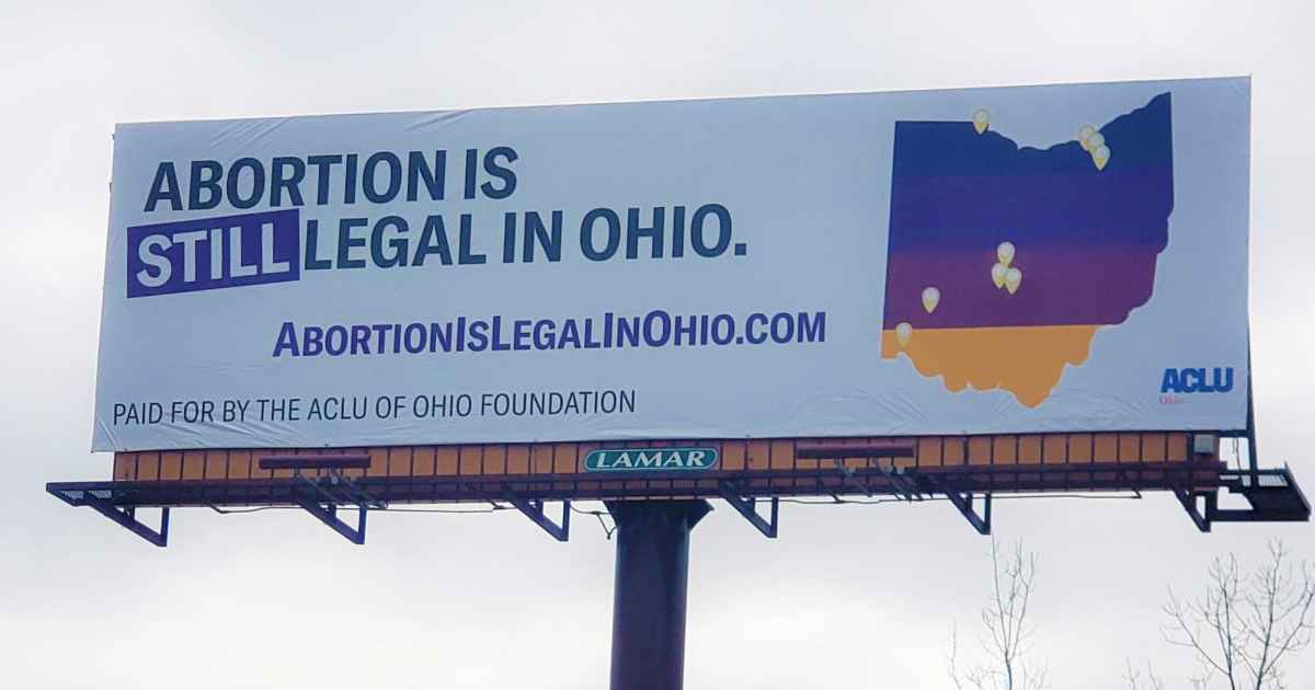 ACLU of Ohio Launches Statewide Billboard Campaign with One Message